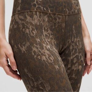 Lululemon leopard align 28" leggings